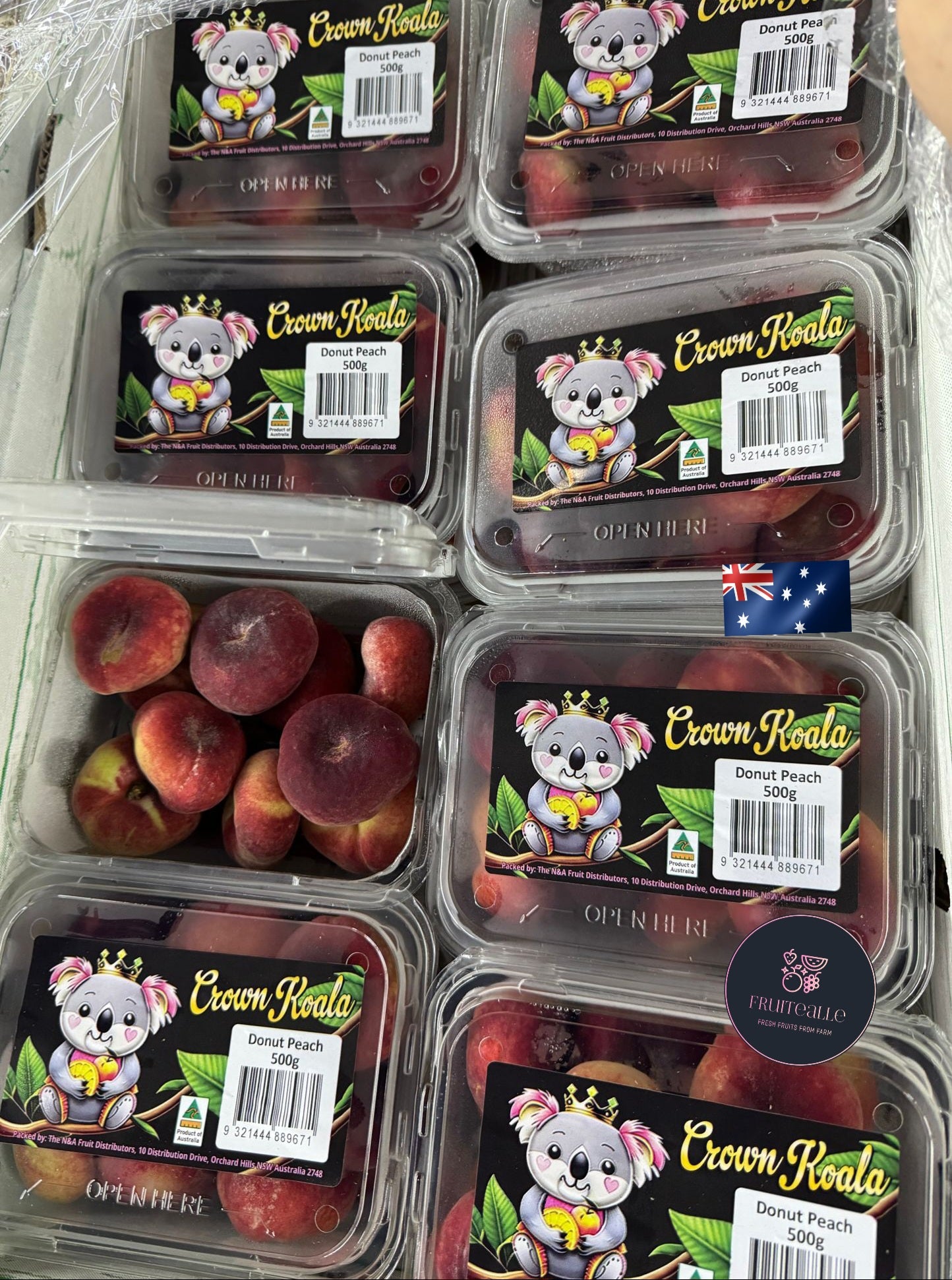 Peaches - Australia White Donut Peaches
