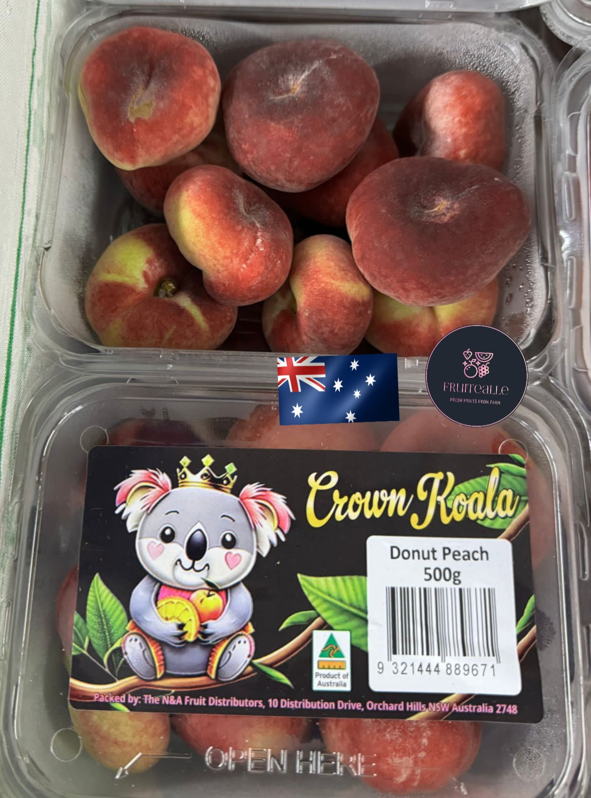 Peaches - Australia White Donut Peaches