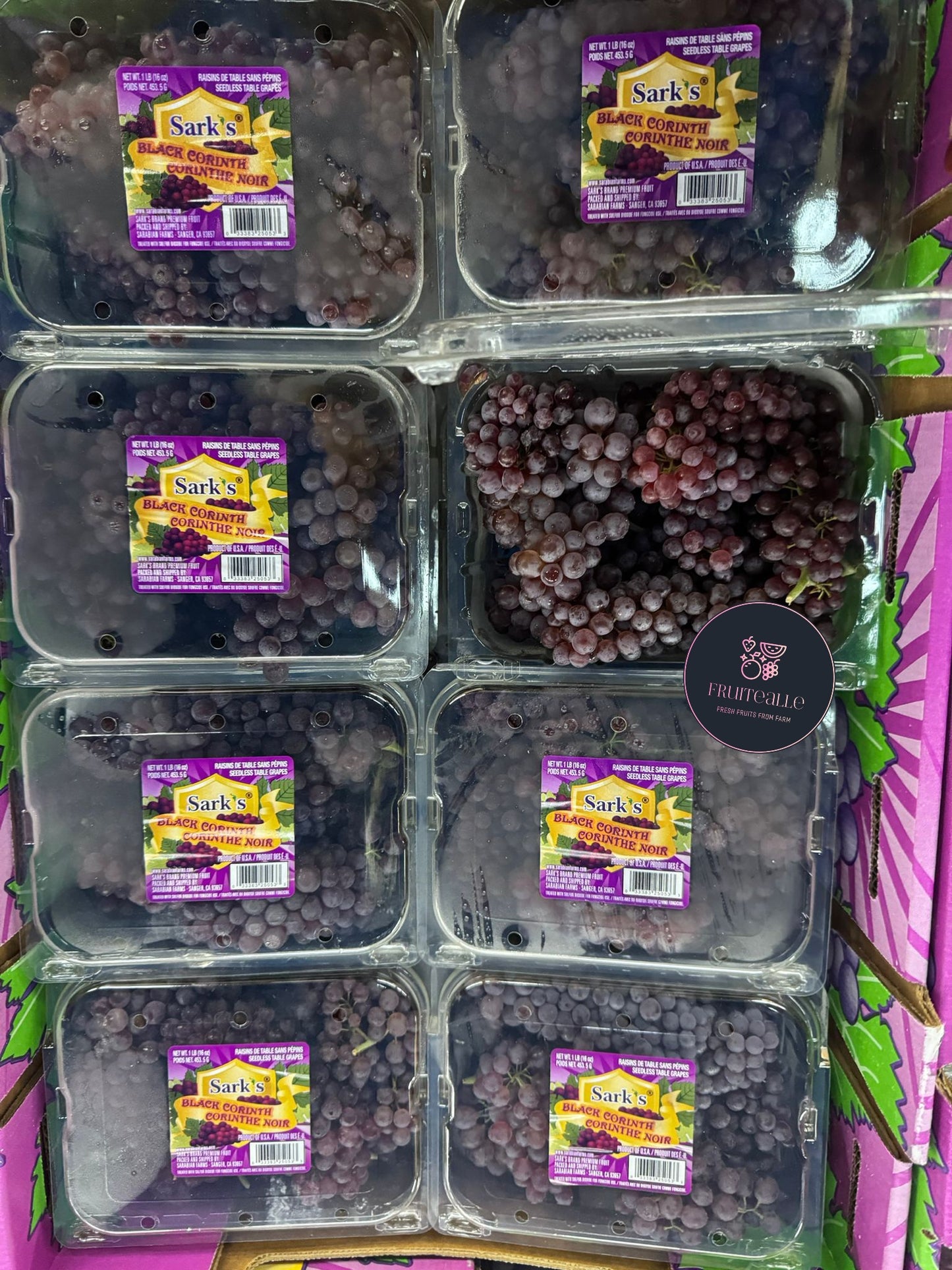 Grapes - Champagne Seedless Grapes from USA