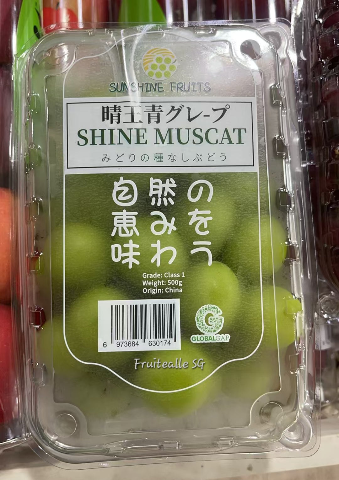 Grapes - Prestige Shine Muscat Seedless | 500gm
