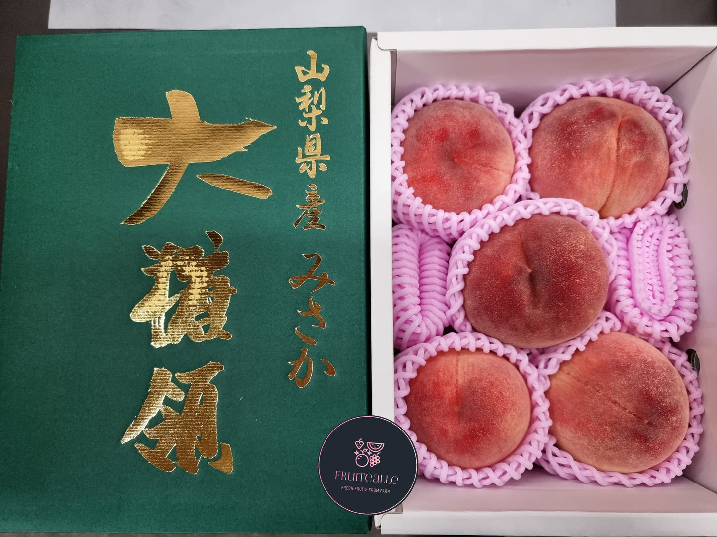 Japan Peach - DaTangLin【大糖嶺】露地桃 | 化粧箱 Yamanashi 山梨