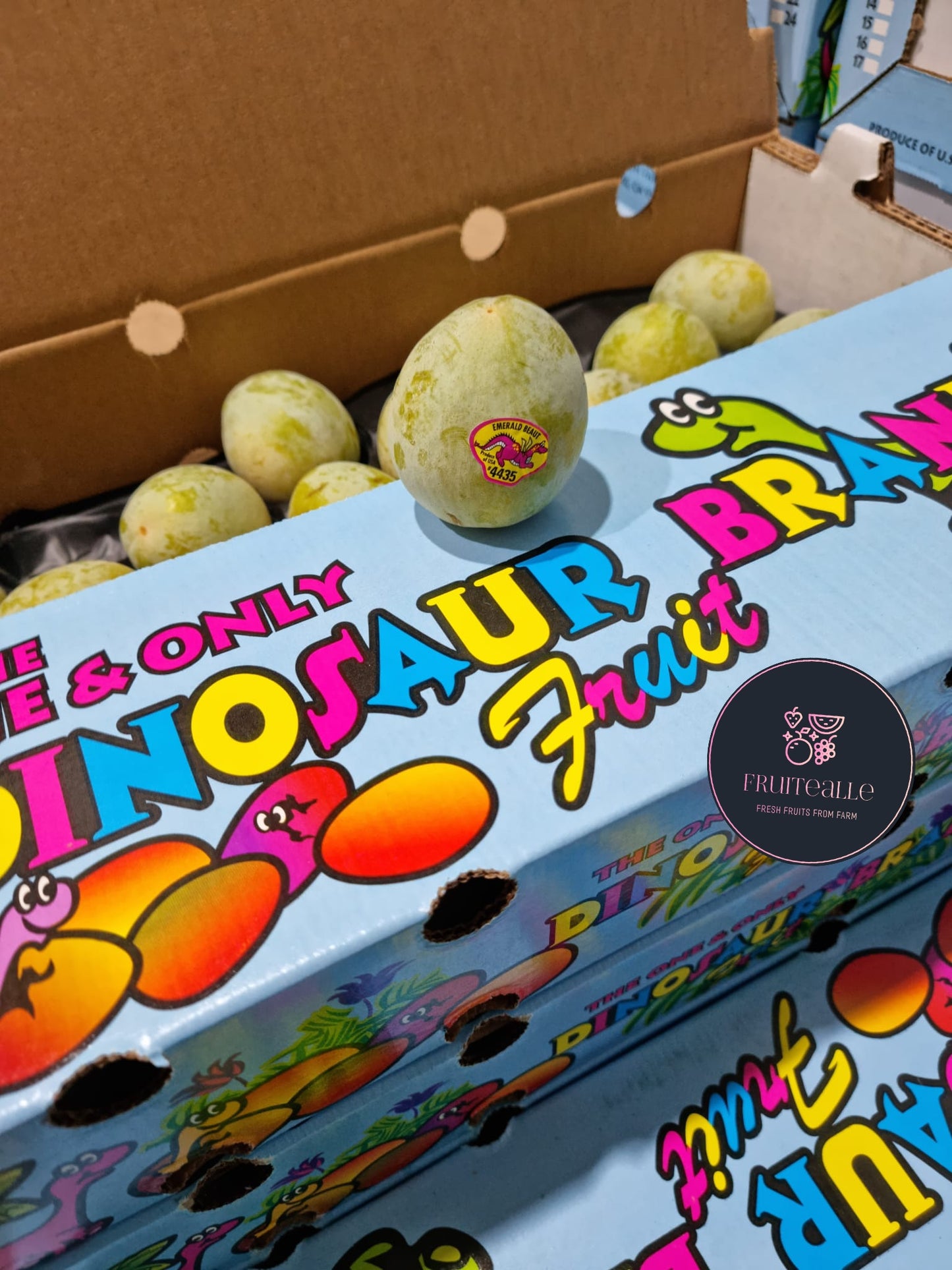 Plum - Emerald Beaut Sweet Plum | (Dinosaur Eggs From Dinosaur Brand® Farm)