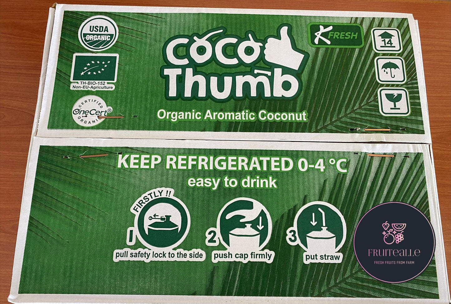 Coconut - Thailand 100% Organic Coconut | CocoThumb 👍