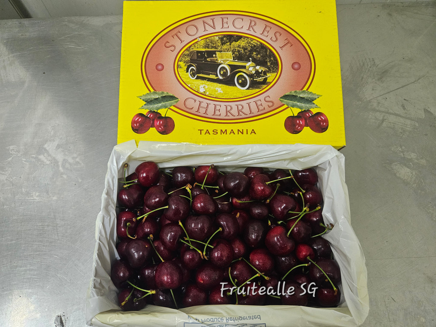 Cherry - Tasmania, Aust Red Cherries | Stonecrest Orchard | 32mm Medium-Large [Super Sweet]