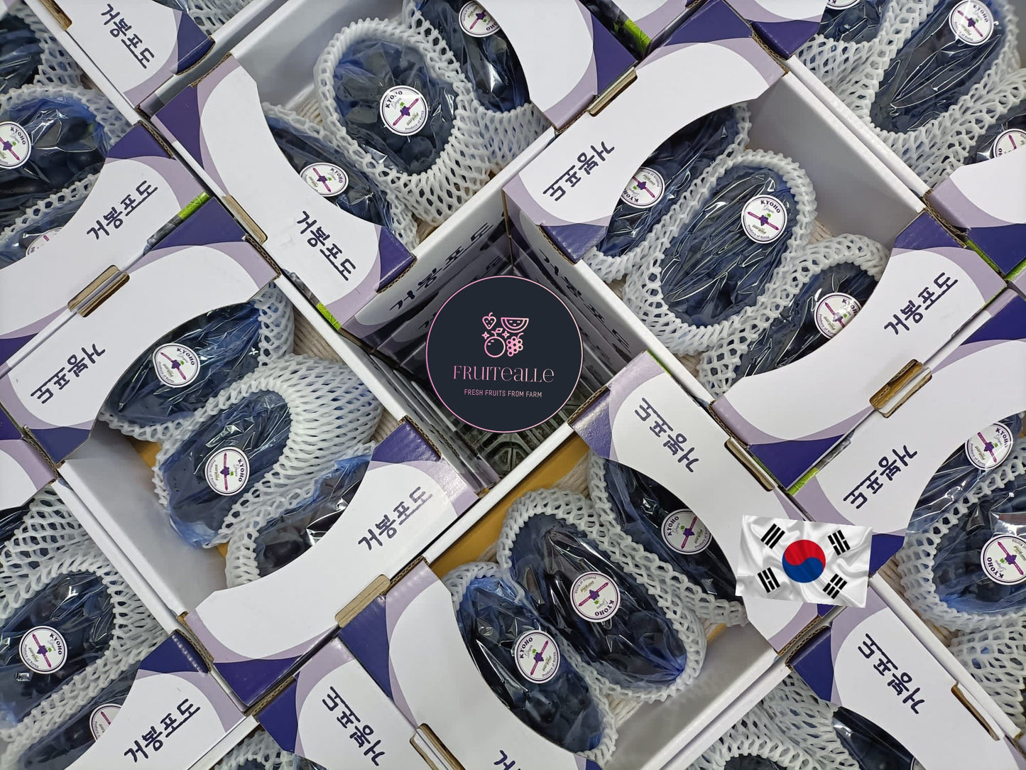 Grapes - Korea Kyoho Seedless 샤인 머스캣 650gm