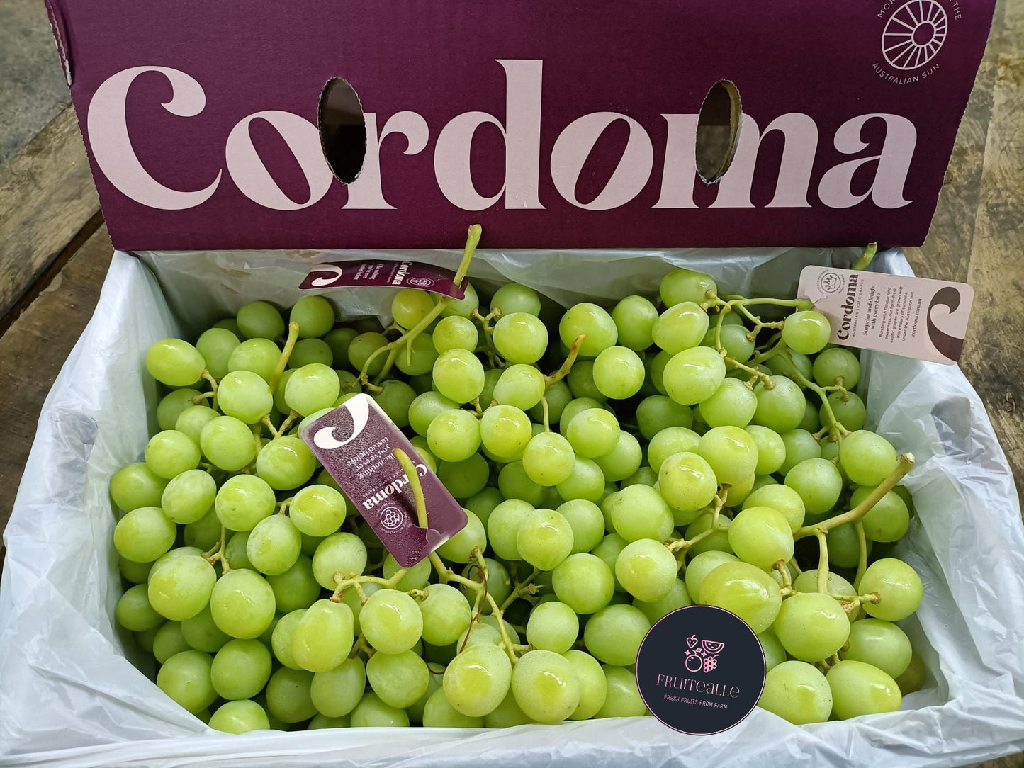Grapes - Green Seedless [Autumn Crisp] | CORDOMA Orchard