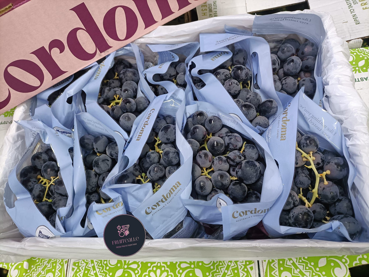 Grapes - Black Seedless [Adora] | CORDOMA Orchard