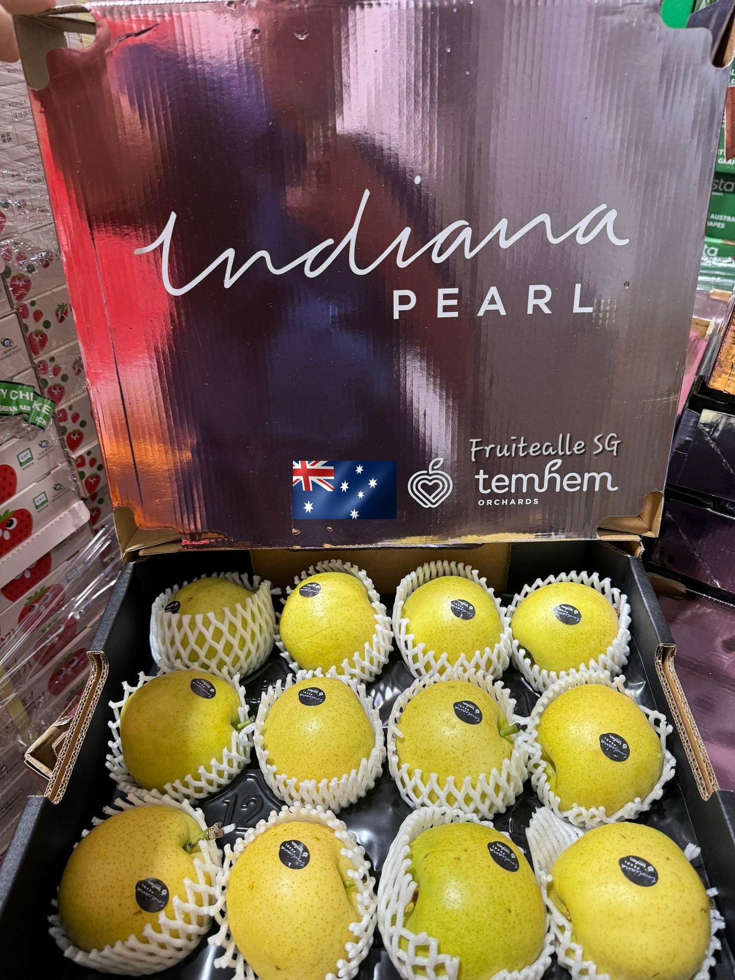 Pear - Australia Indiana Pearl Green Nashi Pear