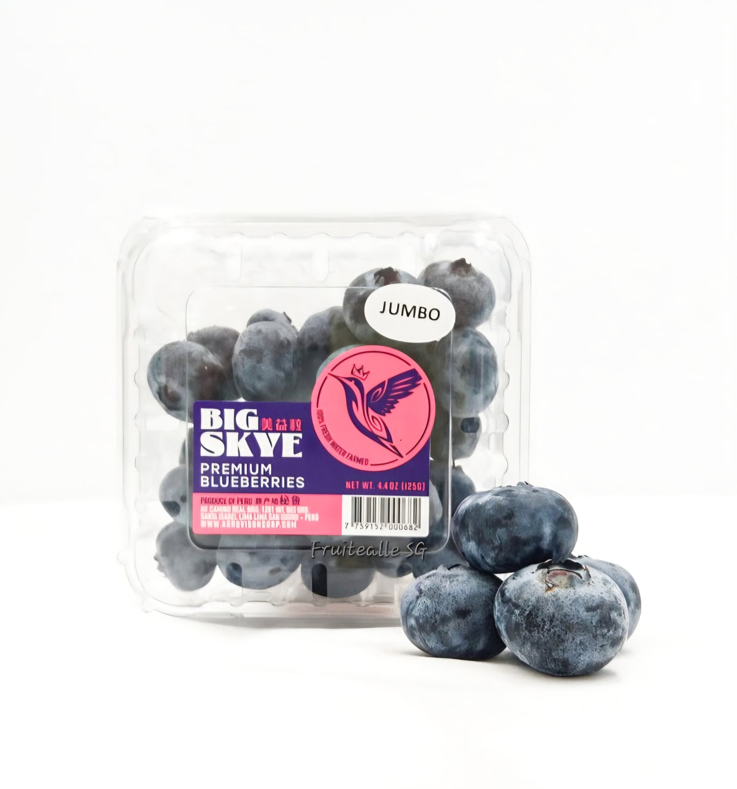 Blueberry - Jumbo [18mm+] Blueberries 125gm | BIG Skye Farm