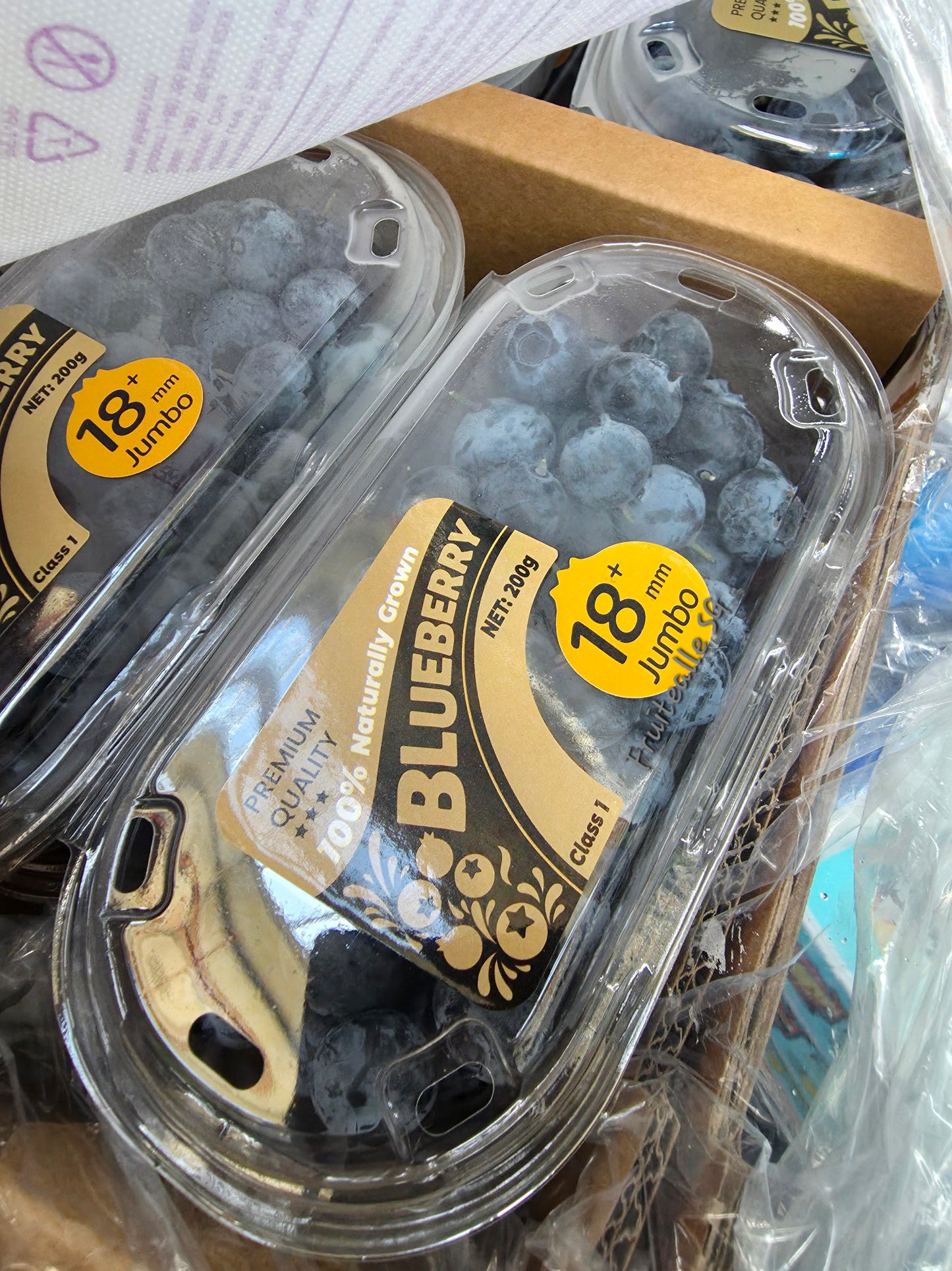 Blueberry - Jumbo [18mm+] Blueberries 200gm