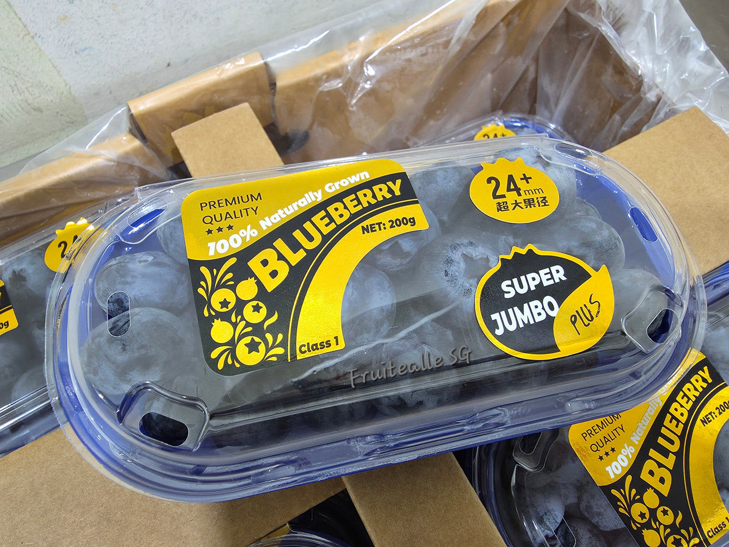 Blueberry - Super Jumbo [24mm+] Blueberries 200gm【Super Sweet】