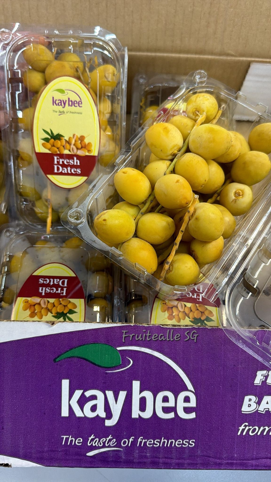 Dates - Yellow Barhi Fresh Date