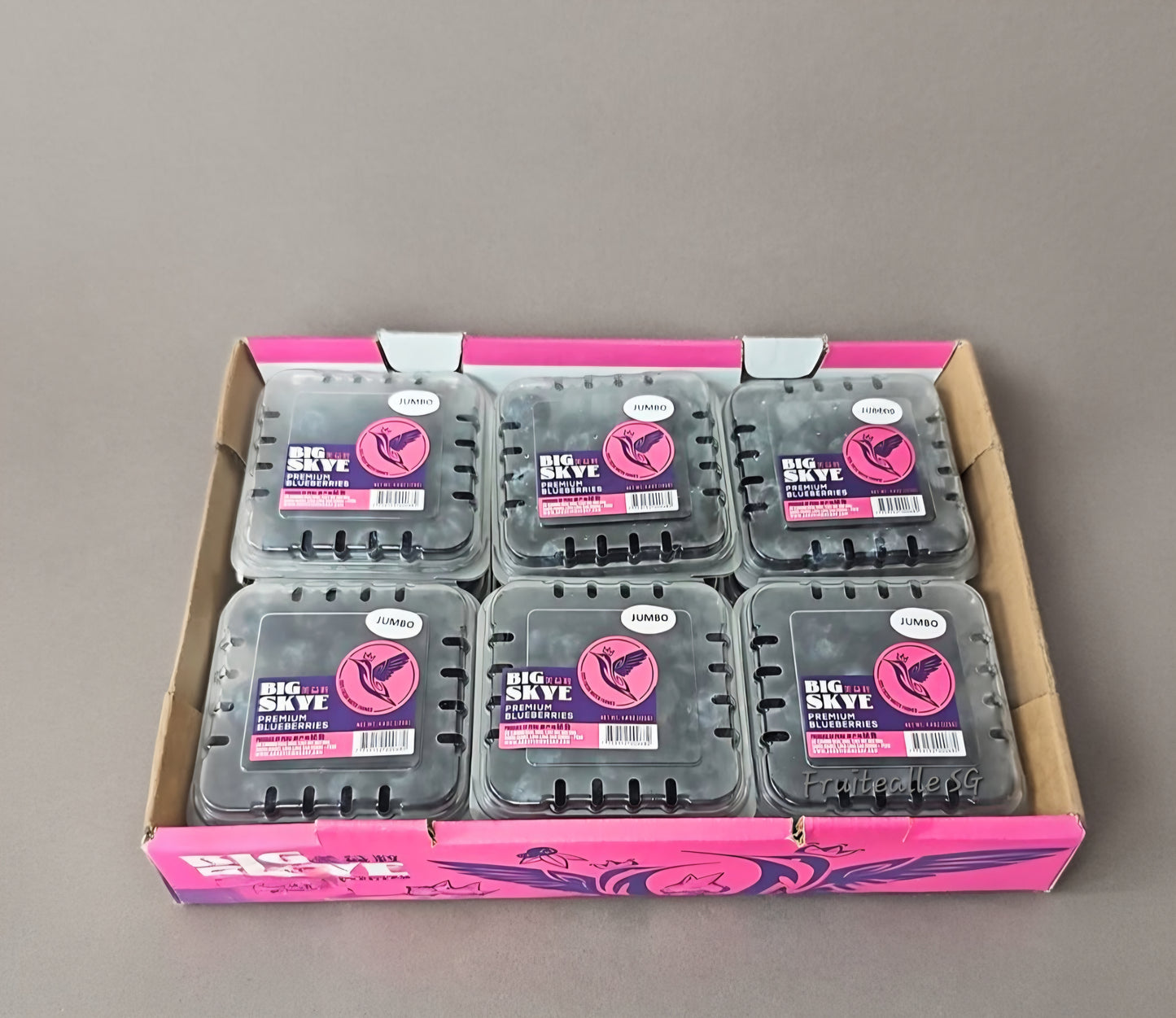 Blueberry - Jumbo [18mm+] Blueberries 125gm | BIG Skye Farm