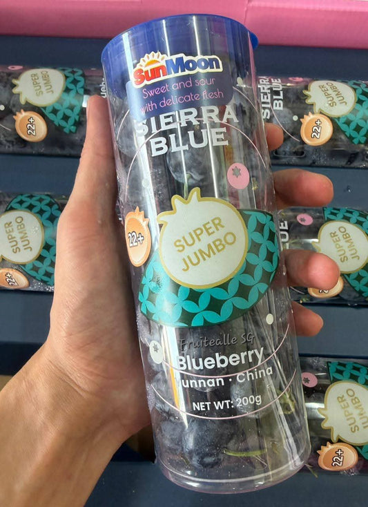 Blueberry - SunMoon Super Jumbo [22mm+] Blueberries 200gm