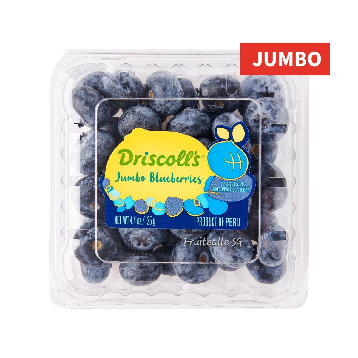 Blueberry - Jumbo [Driscoll's] Blueberries 125gm | Driscoll's Peru