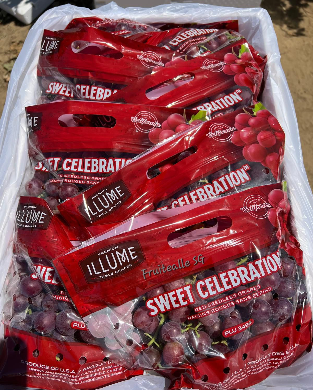Grapes - Red Seedless [Sweet Celebration] USA