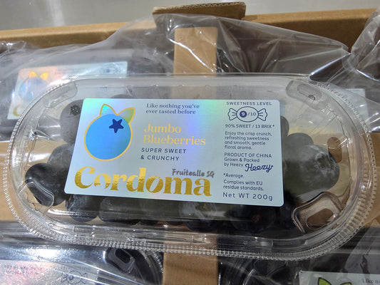 Blueberry - CORDOMA Jumbo [22mm+] Blueberries 200gm【Super Sweet】