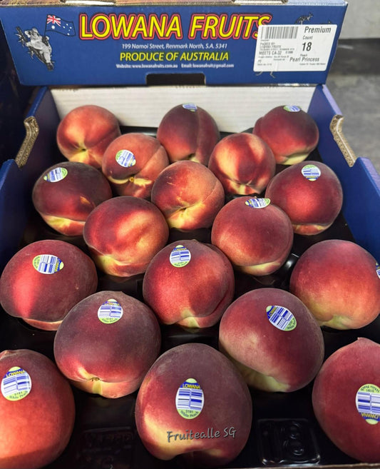 Stone Fruit - Australia White Peaches | Lowana