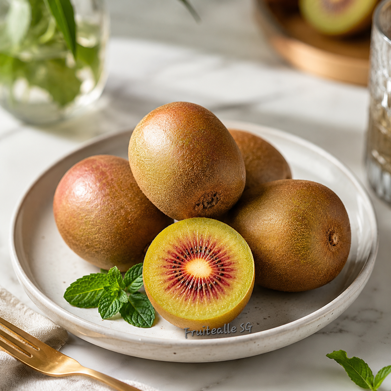 Kiwi - Red Heart Kiwi | 5s