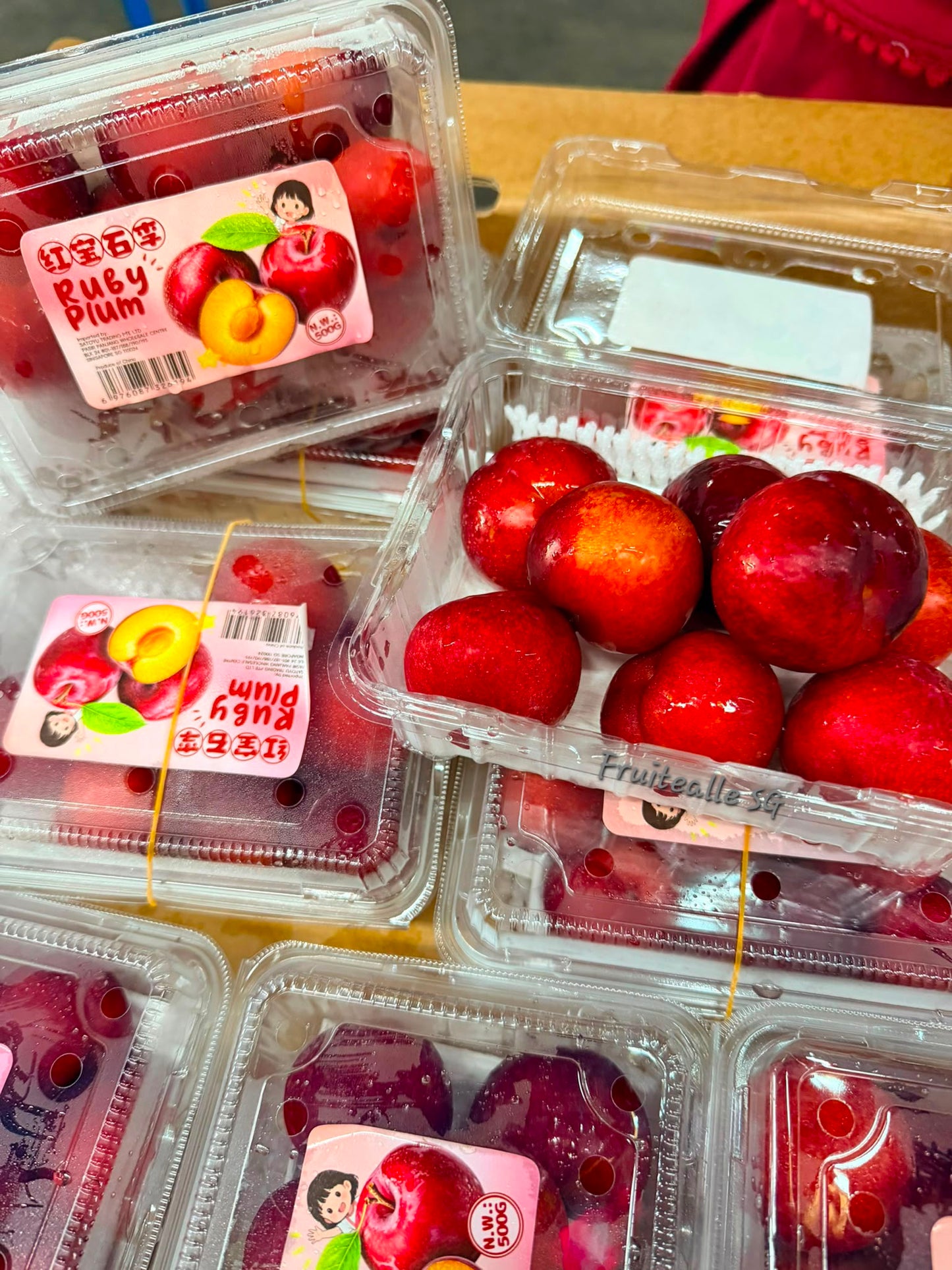 Plum - Honey Red Ruby Plum 500gm