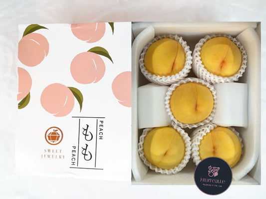 Japan Peach - Yamanashi Golden Peach【甲斐黄桃】2.0Kg GiftBox