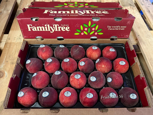 Peaches - USA Sweet White Peaches | Family Tree Farm | Regular Size