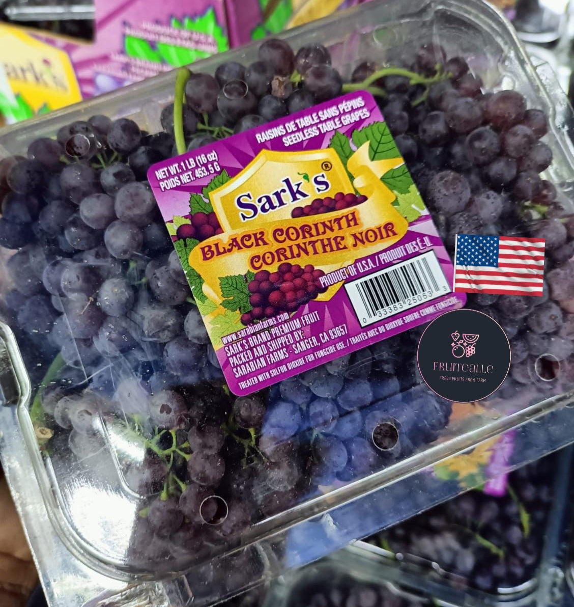 Grapes - Champagne Seedless Grapes from USA