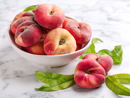 Peaches - USA White Donut Peaches