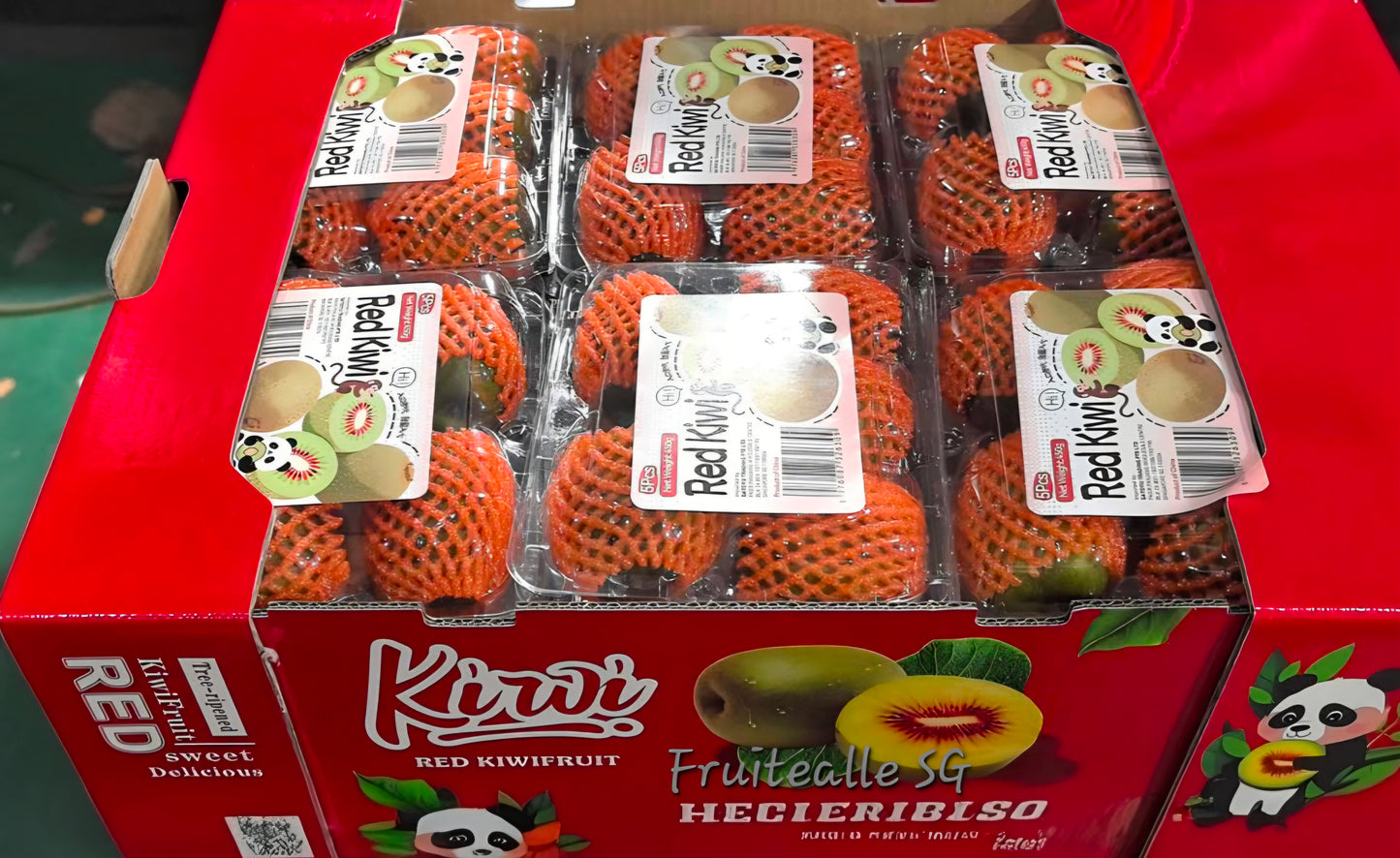 Kiwi - Red Heart Kiwi | 5s