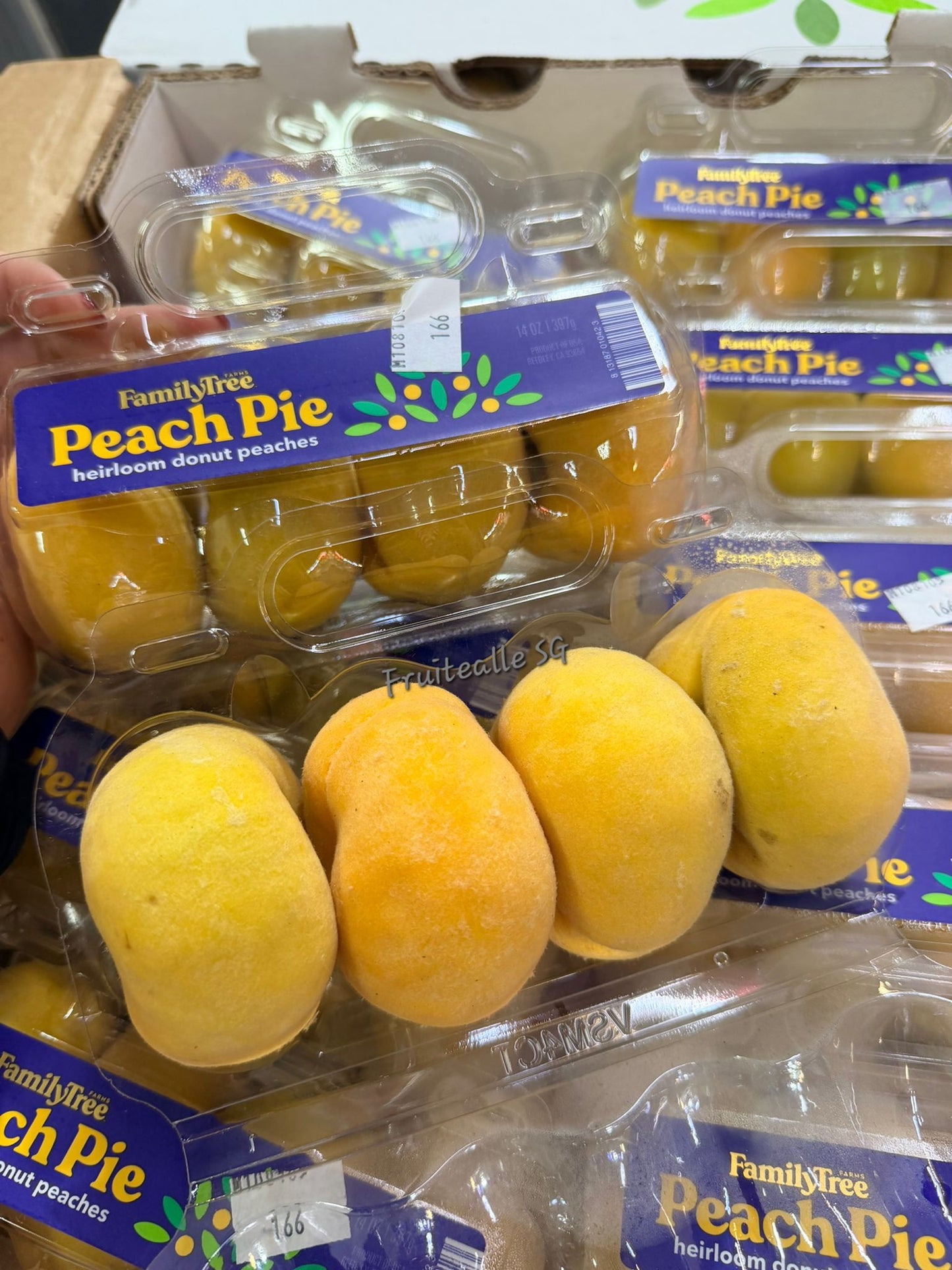 Peaches - USA Yellow Donut Peaches | Family Tree Orchard