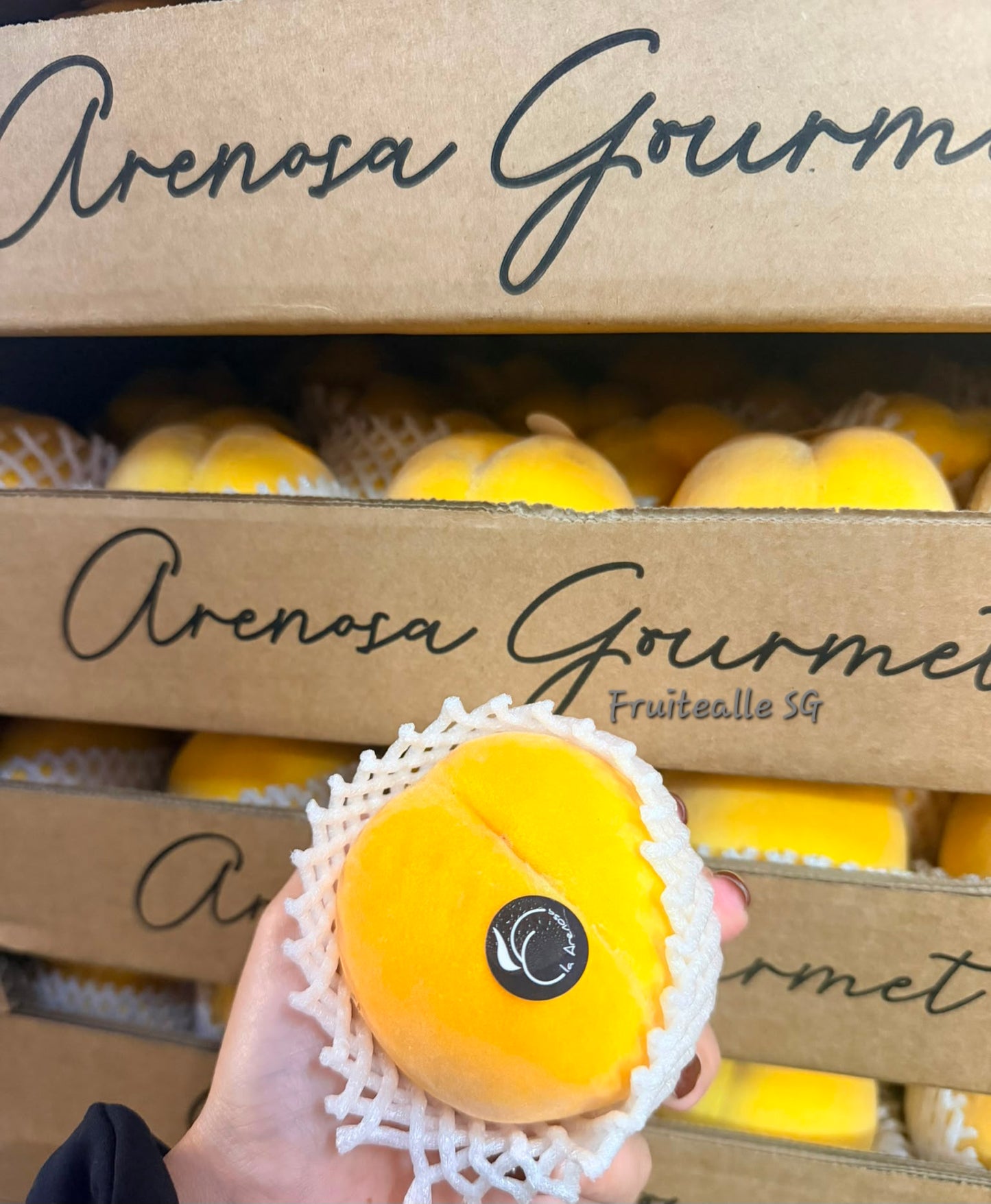 Peach - Spain Yellow Peaches
