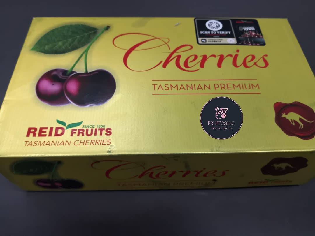 Cherry - Tasmania, Aust Red Cherries | REID Fruits Farm | 32mm Medium Large