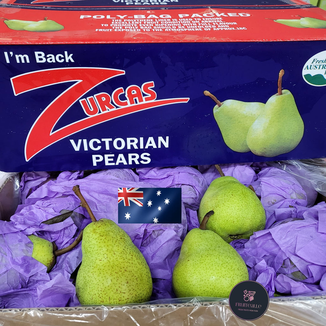 Pear Packhams Triumph Pear Australia Fruitealle Pte Ltd 