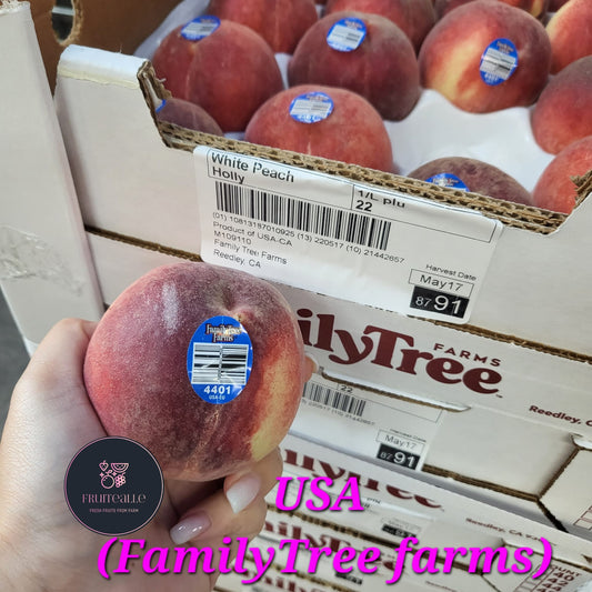 Stone Fruit - USA White Peaches | Family Tree Orchard