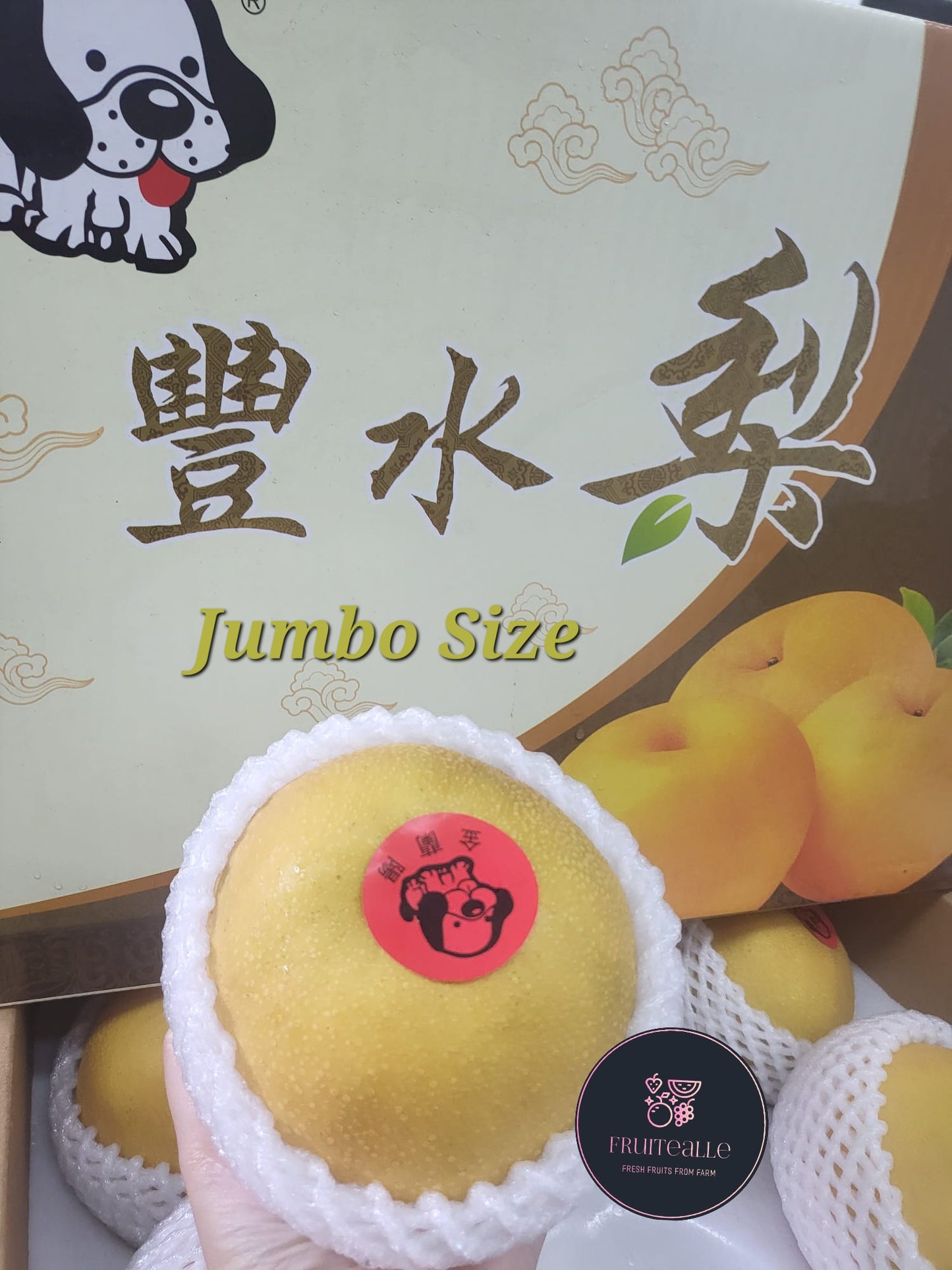 Pear - Honey Feng Shui Pear 豐水梨 [Jumbo Size]