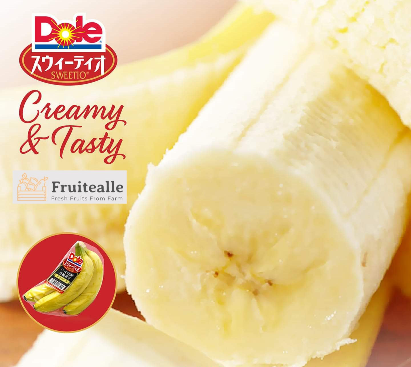 Banana - Dole Super Sweet Highland Sweetio Baby Banana 380gm