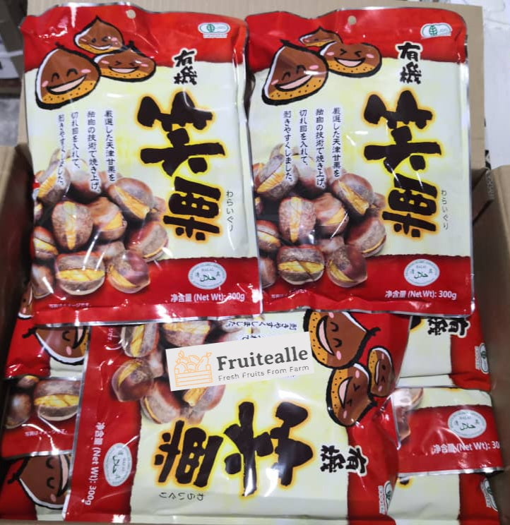 Healthy Snacks - Roasted Chestnut 炒栗子 (pre-cut shell)